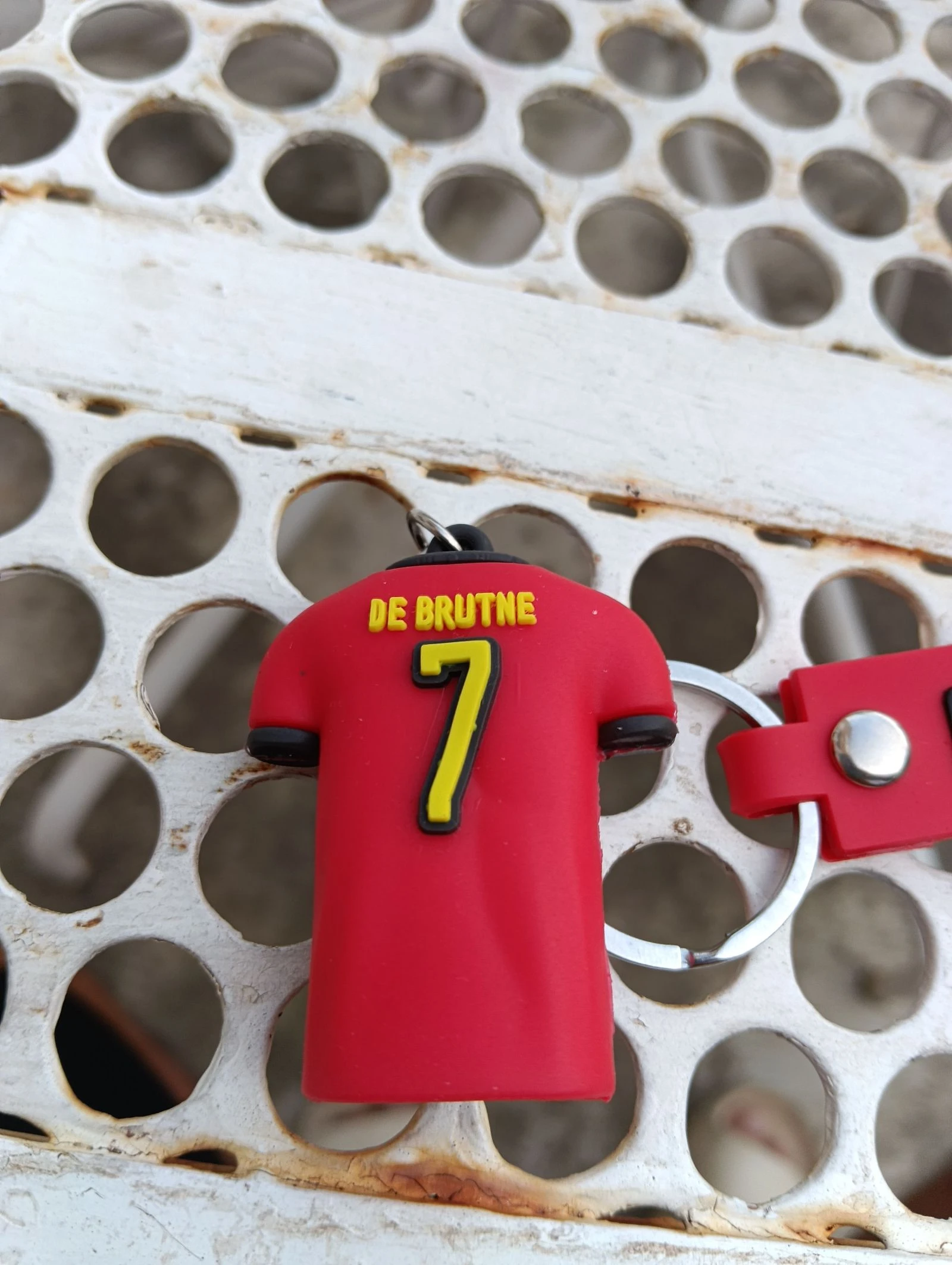 Sleutelhanger van Bryne nr. 7 België football nieuw – photo 2